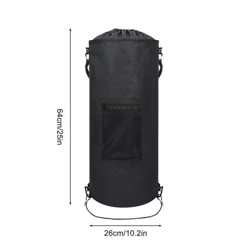 Boat Trash Can Fishing Boat Accessories 11-15 Gal Drawstring Folding Container Organizer Waterproof For Truck Road Outdoors