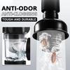 Ensemble de tuyaux de drainage anti-odeurs à couvercle rabattable pour évier de cuisine, filtre désodorisant rétractable, tuyau de descente flexible, anti-obstruction pour salle de bain