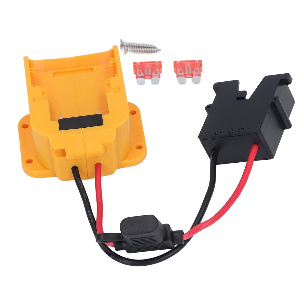 Power Tool Battery Adapter for  200 20V 18V Riding Toys Lithium Battery Converter with Wire Harness Connector