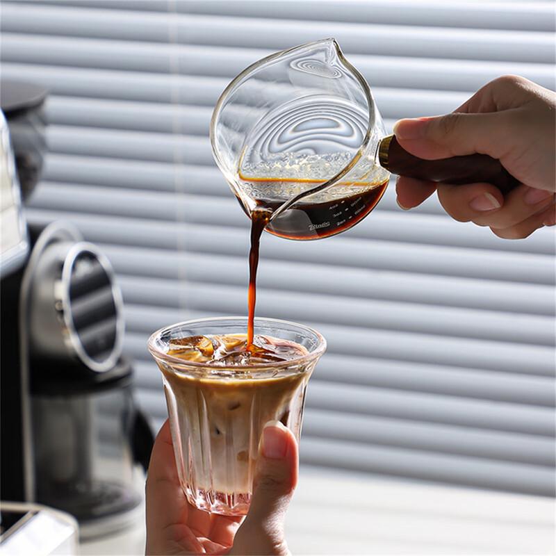 Bincoo Glass Coffee & Espresso Measuring Cups and Pitchers