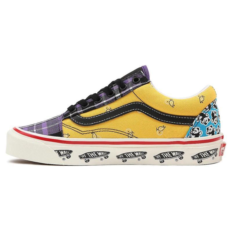 

Vans Unisex Anaheim Factory Old Skool 36 Dx Sneakers Purple/Yellow Vans VN0A54F391A 36.5