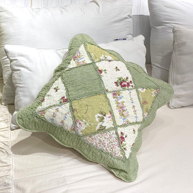 Case Pillow Square Print Vintage Design Sofa Bedroom Comfortable Home Textile 4545cm Ulzzang Sweet Popular Daily Decorative Ins