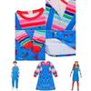 Adorable Child's Play Licensed Chucky Costume For Halloween Kids Fancy Dress