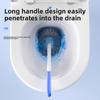 Toilet Brush - A Toilet Brush That Thoroughly Cleans The Bathroom Without Any Blind Spots. Ideal for Household Use. A Cleaning Brush for The Toilet.