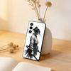 Samurai Warrior Geisha Phone Case For Samsung Galaxy A73,A72,A71,A70,A53,A52,A51,Others Soft Black Cover