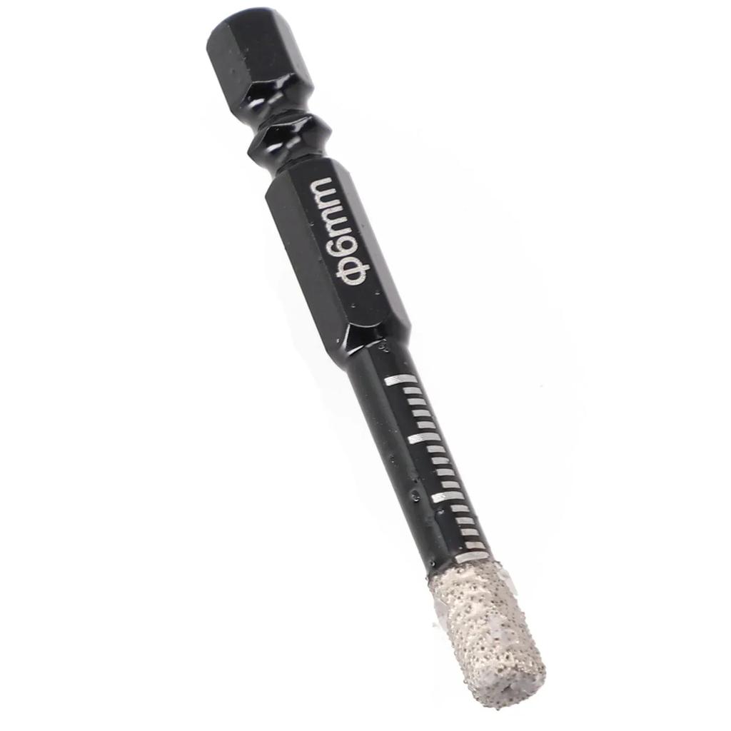 2222222222 6-12mm Hex Handle Vacuum Brazed Diamond Dry Drill Bits Ceramic Tile Hole Saw Marble Granite Cup Saw Hole Opener