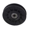 Flat Idler Replacement Drive Pulley For Lawn Maintenance 12*12*6cm Compatible Equipment Accessory Compatible Models