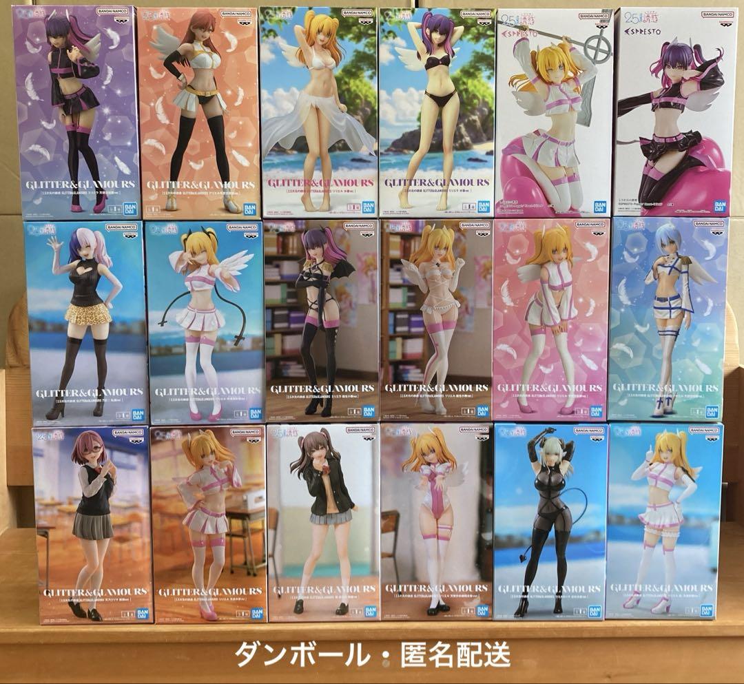 

[USED] 2.5-Dimensional Temptation Prize Figures Grigura ESPRESTO 18 Types, 18 Pieces