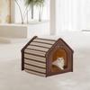 Cat Bed Nest Cozy Removable Washable Non Slip Bottom Sleeping Tent Cave Dog for Small