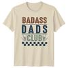 Badass Dads Club Rock Hand Fathers Day Graphic TShirt