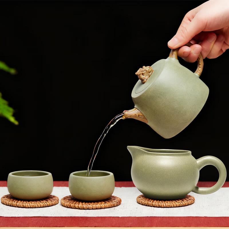 Yixing Zisha Jinglan Teapot Tea Set