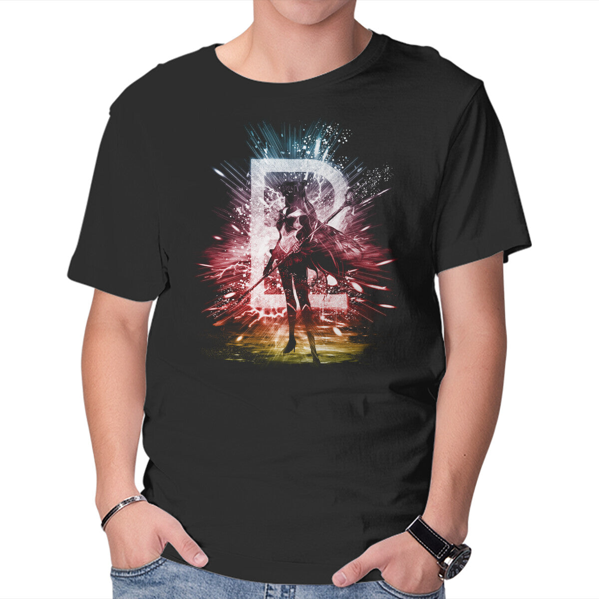Unisex Crew Neck T-Shirt Pluto Storm Graphic Short Sleeve Casual Tee S