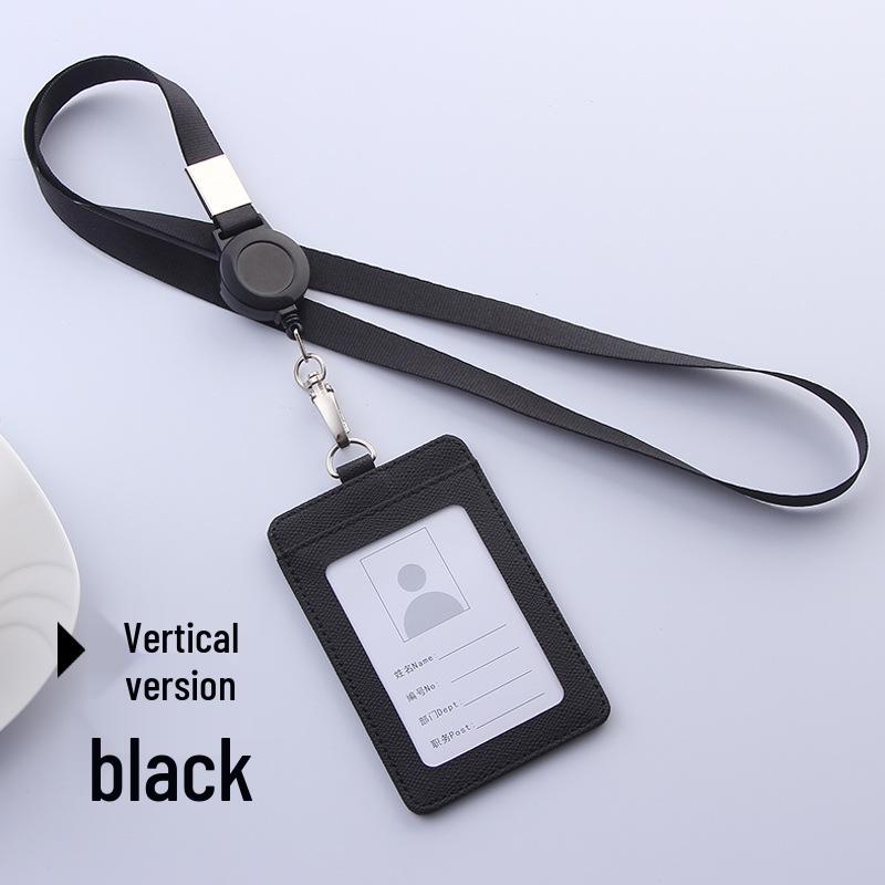 Customizable ID Badge Holder and Lanyard for Access Control and Name Tags