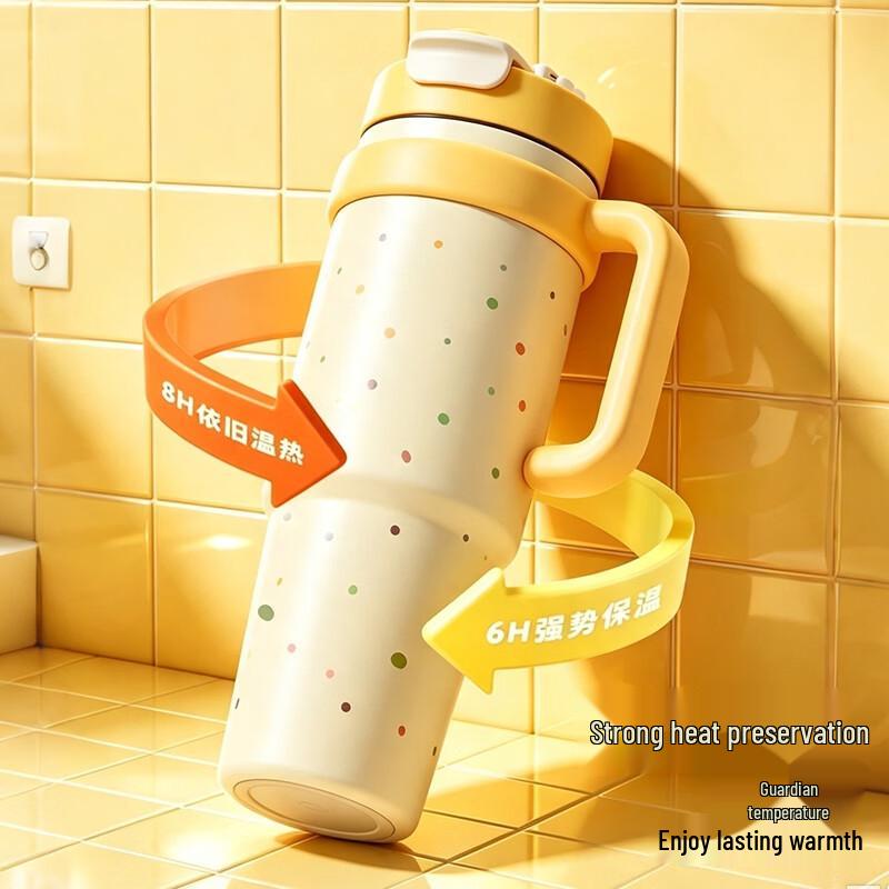 Feiyu 1000ml 316 Stainless Steel Insulated Straw Tumbler