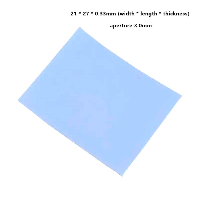 100Pcs To-220 Insulation Pads Heatsink Thermal Pad Soft Silicone Sheet Insulation Cloth