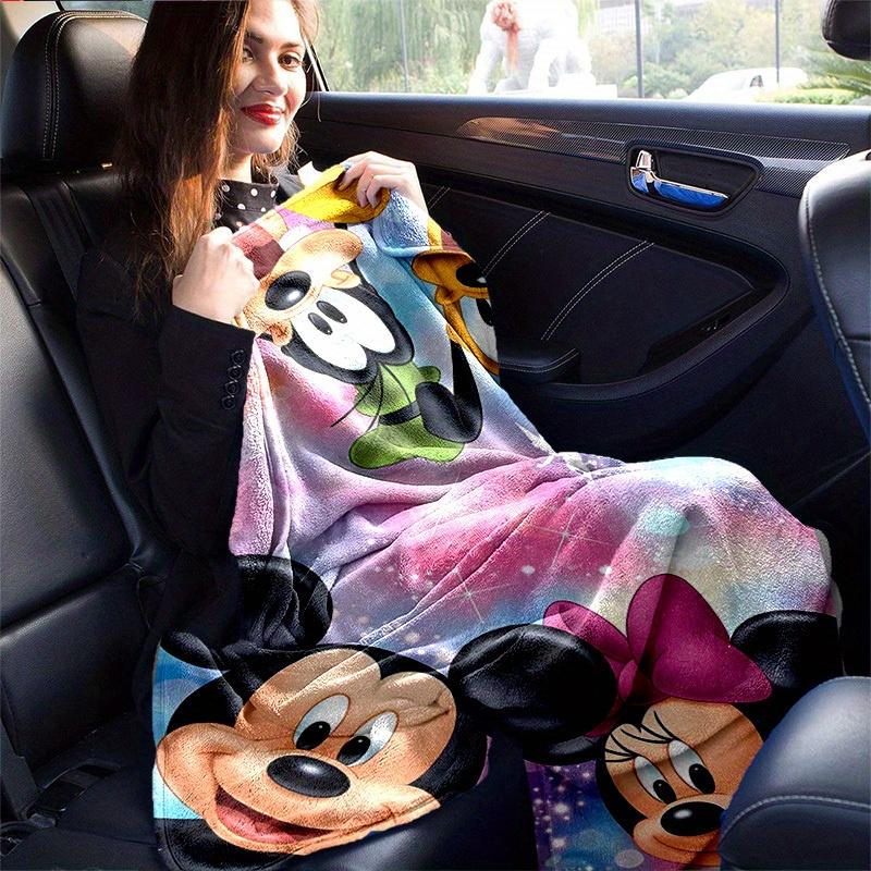 1pc, Disney Mickey Mouse & Friends Blanket Soft & Cozy Blanket Perfect Gift for Birthday, Christmas, Valentine's Day Ideal for Couch, Bed, Travel