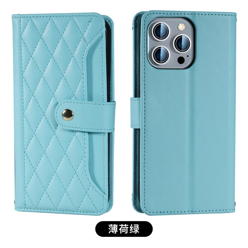 Crossbody Cards Solt Wallet Leather Flip Case For iPhone 16 15 Pro Max 14 Plus 13 12 Book Stand Lanyard Strap Bag Purse Cover