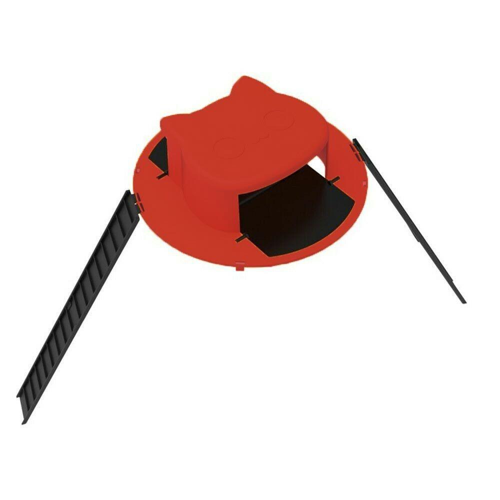 Buy Flip N Slide Bucket Lid Mouse Traps with Ladder Home Mousetrap Cat