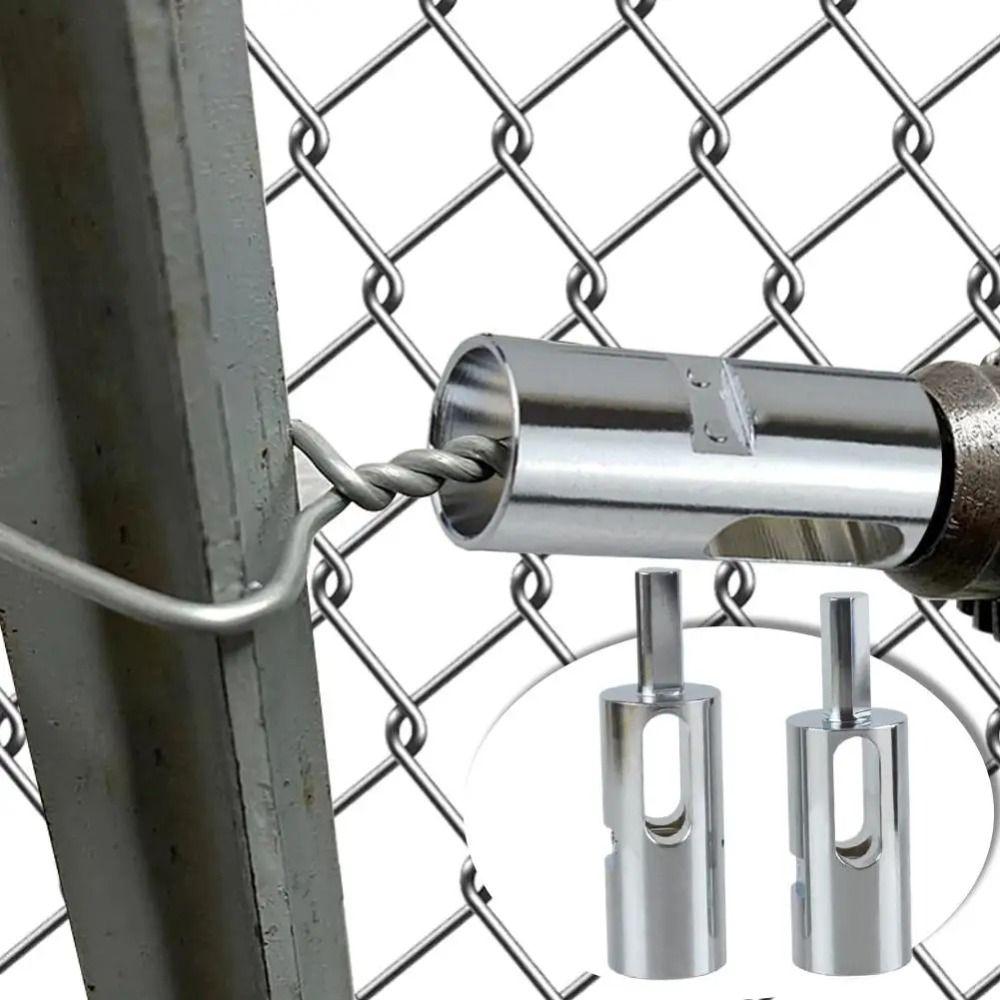 3-Jaw Drill Chuck Fence Wire Twister Triangular Shank Wire Twisting Machine Chain Link Fence
