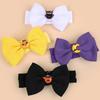 Baby Mädchen Stirnbänder 4,7 Zoll Halloween Haarschleifen mit Elastischen Weichen Neugeborenen Stirnbändern für Baby Mädchen Turban Säugling Kinder