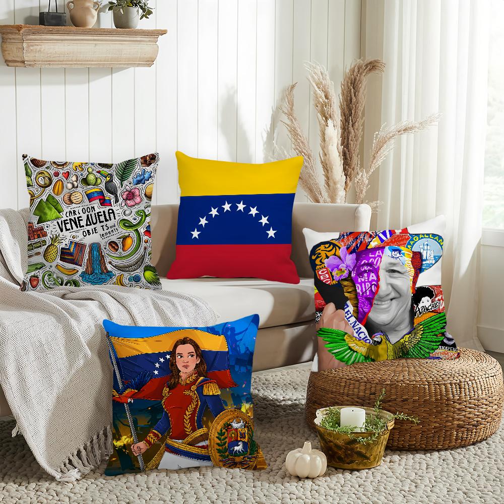 Venezuela Pillow Case Home Decoration Cushion Cover Suitable For Bedroom Car Office Sofa