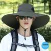 Men's Breathable Outdoor Sun Hat for Fishing and Mountaineering