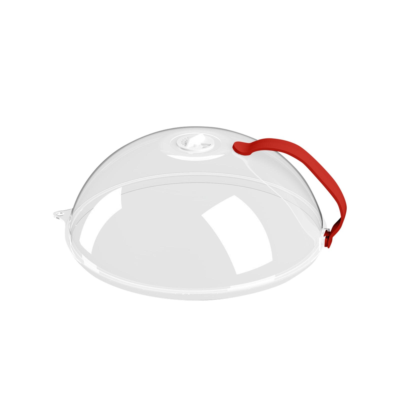 

Крышка для разогрева в микроволновой печи Маслостойкая крышка Крышка Контейнер для горячих блюд Специальная тарелка Маслостойкая крышка Брызгозащитная крышка Защитная крышка Крышка для сохранения свежести One Size красный