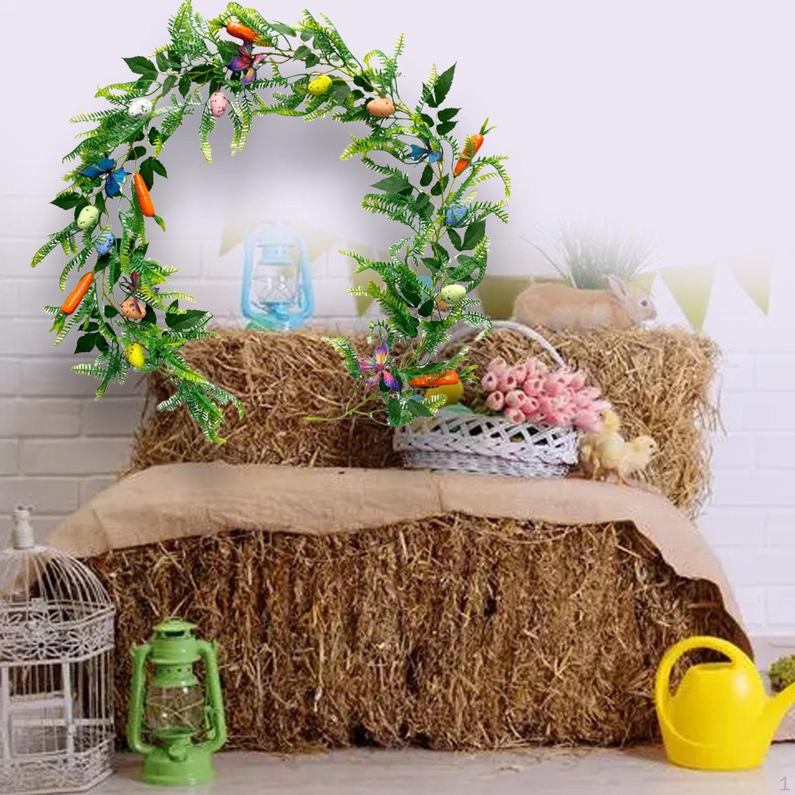 

Искусственное пасхальное яйцо, гирлянда, подвесная весенняя веревка для лозы Style B