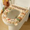 Reusable EVA Toilet Seat Cover With Handle Closestool Mat Cute Toilet Seat Cushion  Bathroom