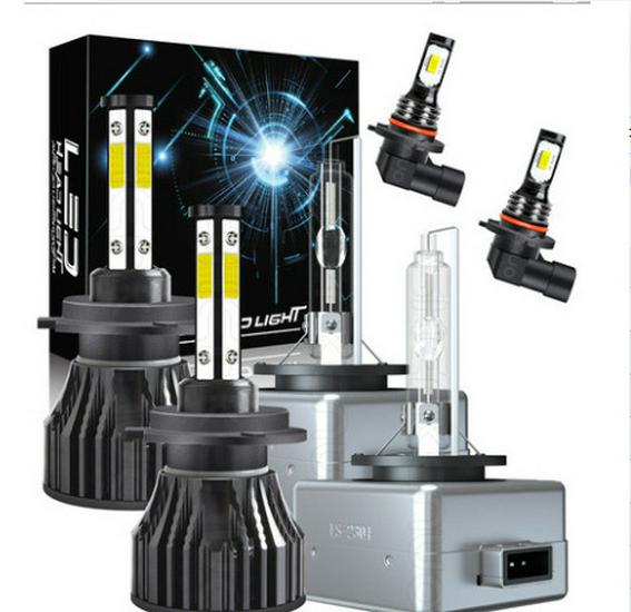 LED Scheinwerfer Kombi-Set: H11, H8, H9005, 9006, H4, H7, H13, 9007, 880, 881