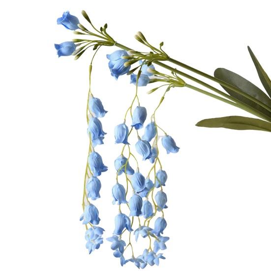 42,5" Langer Maiglöckchen-Stiel Künstliche Hängende Maiglöckchen-Blumen-Girlande für Hohe Vase Hochzeitsveranstaltung Veranda Gartenraum Hintergrunddekoration