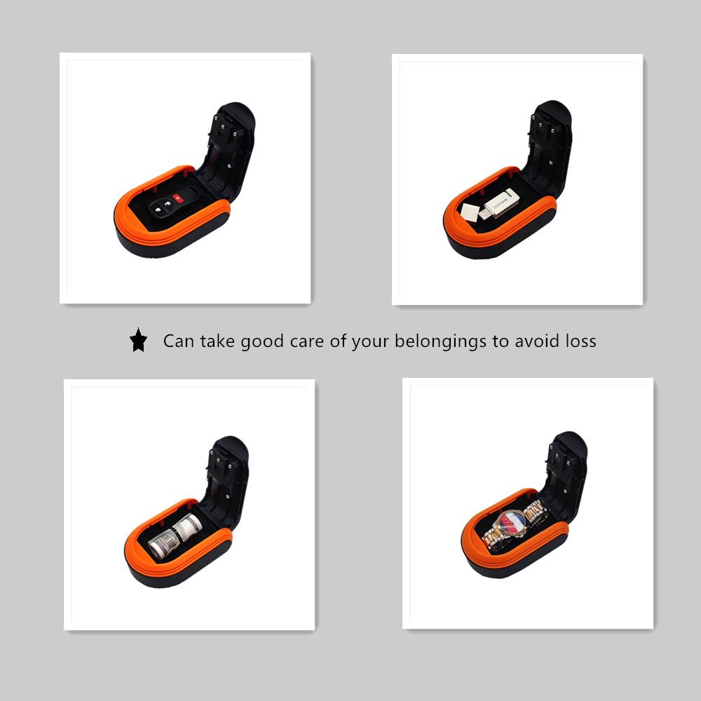 Portable Strong Magnetic Password Key Box, All Plastic Password Lock, Magnet Box, Outdoor Home Security Storage Password Box