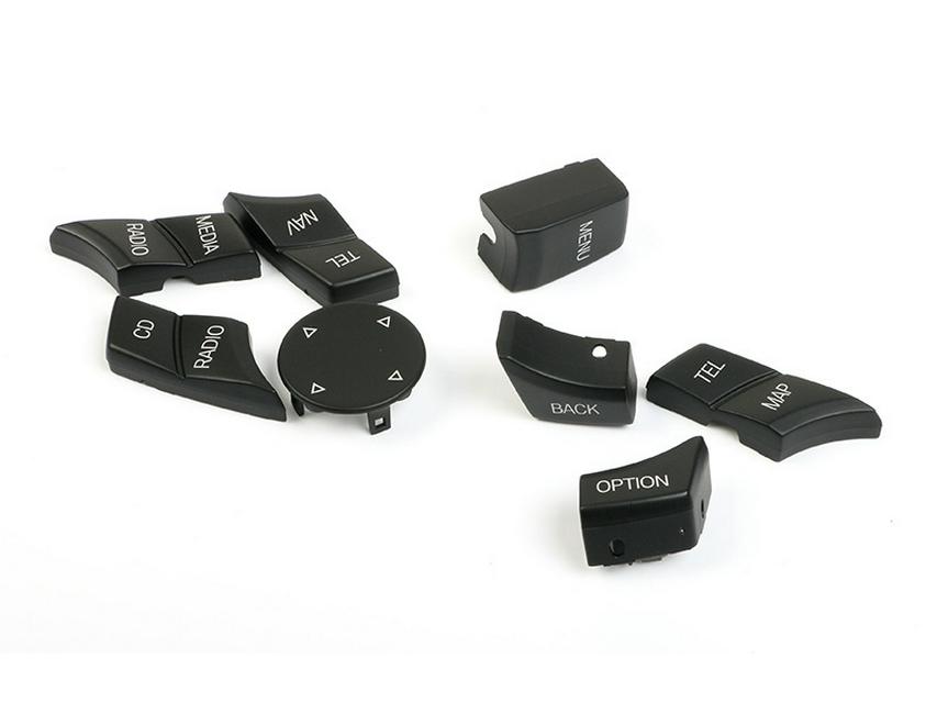 Compatible with BMW E Platform Central Control Multimedia Buttons for Older 3 Series, 5 Series, X5, X6, E90, E70 iDrive Controllers.