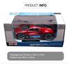 Maisto 1:24 Bugatti Divo Car Diecast Alloy Model, Yellow, 1 Piece