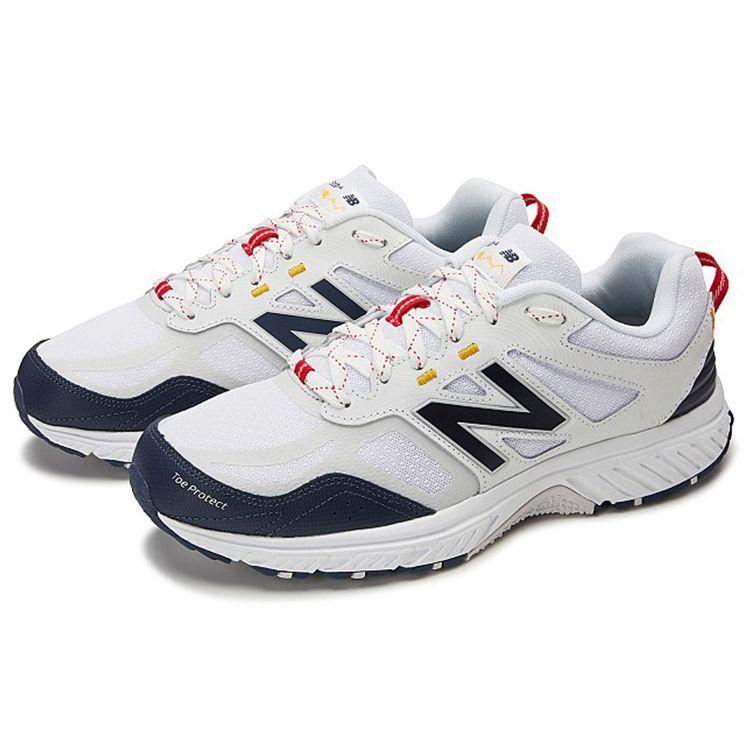 New Balance 510v4 Trail Running Shoes White/Navy Men's MT510WB4