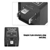 12V LED Flasher Relay, CF14 JL-02 3 Pin LED Flasher Flash Relay for Car Motorcycle Turn Signal Light Hyper Flash Fix