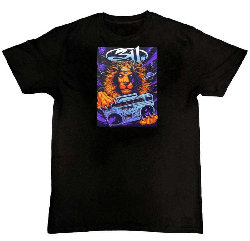 311 Unisex Rock Band Graphic Print Unisex T-Shirt M