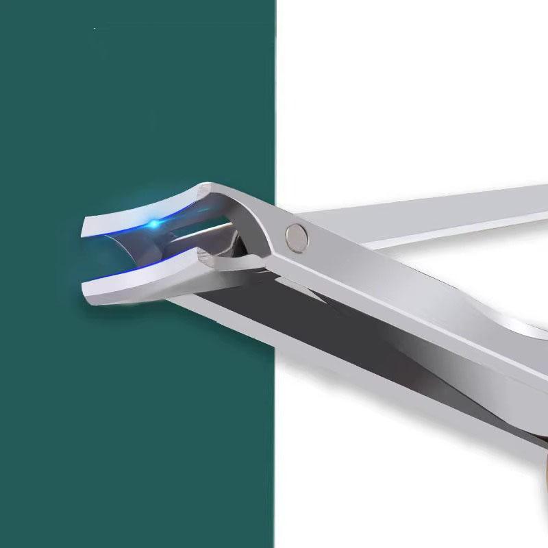 WTEMPO Tragbarer Faltbarer Nagelknipser Schlüsselanhänger Edelstahl Nagelknipser mit Ring Kreatives DIY Weihnachtsgeschenk Türschlüssel Autoschlüssel Deko Anhänger