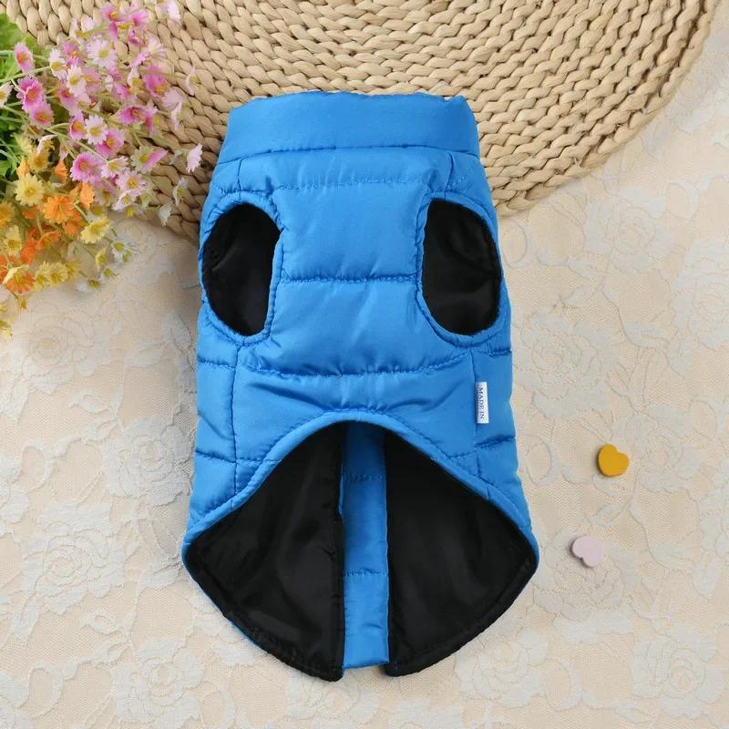Winter Warm Pet Clothes For Small Dogs Windproof Pet Dog Coat Jacket Padded Clothing for Yorkie Chihuahua Puppy Cat Outfit Vest