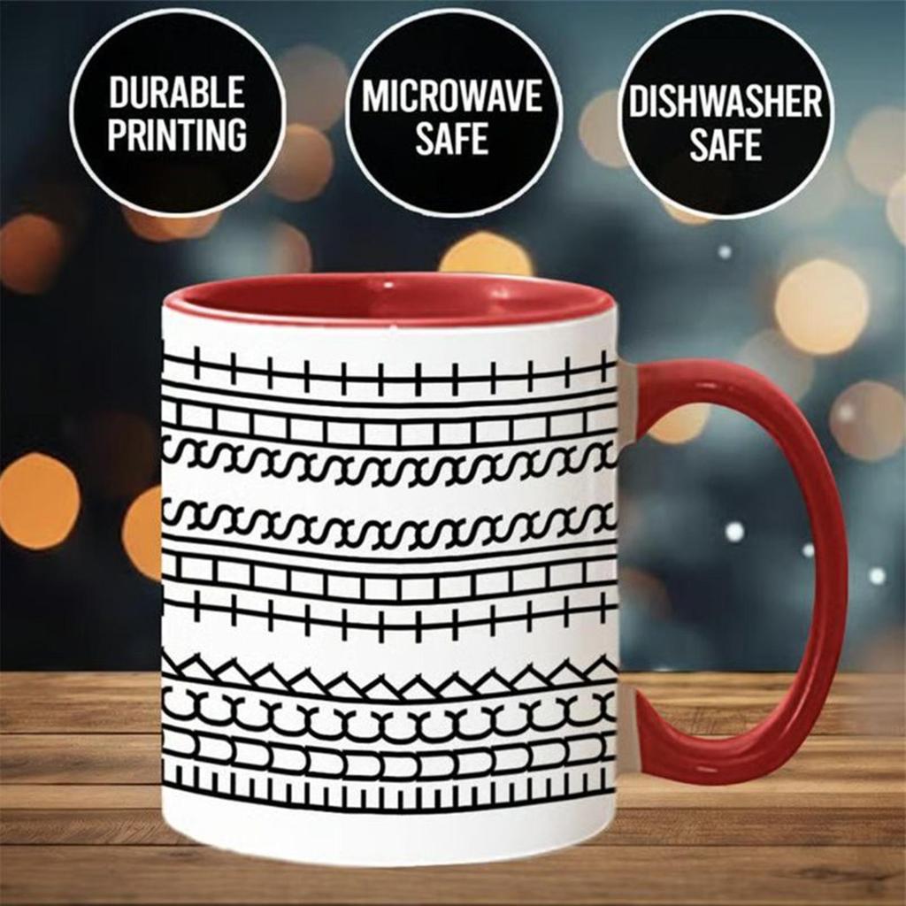 Hidden Message Coffee Mug Ceramic Chocolate Milk Cup Modern Coffee Lover Gift Kitchen Accessories Message Coffee Tumbler