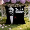 The GGodfather Movie Cushion Cover Home  Car DualScene Pillow Cover Reversible for Premium Comfort