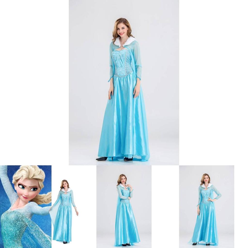 Stunning Adult Elsa Costume From Frozen For Cosplay Events And Themed Parties