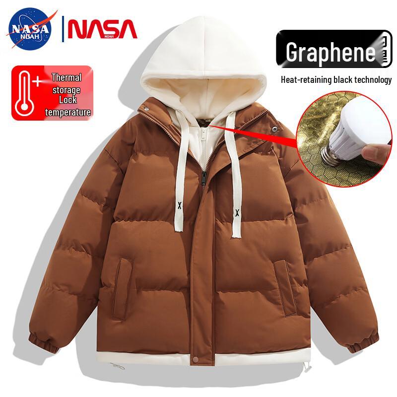 NASA NOAH Men s Graphene Hooded Padded Jacket 2XL
