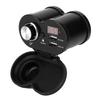Motorcycle Dual USB MultiFunction Phone Charger with Voltmeter and Cigarette Lighter (Black)
