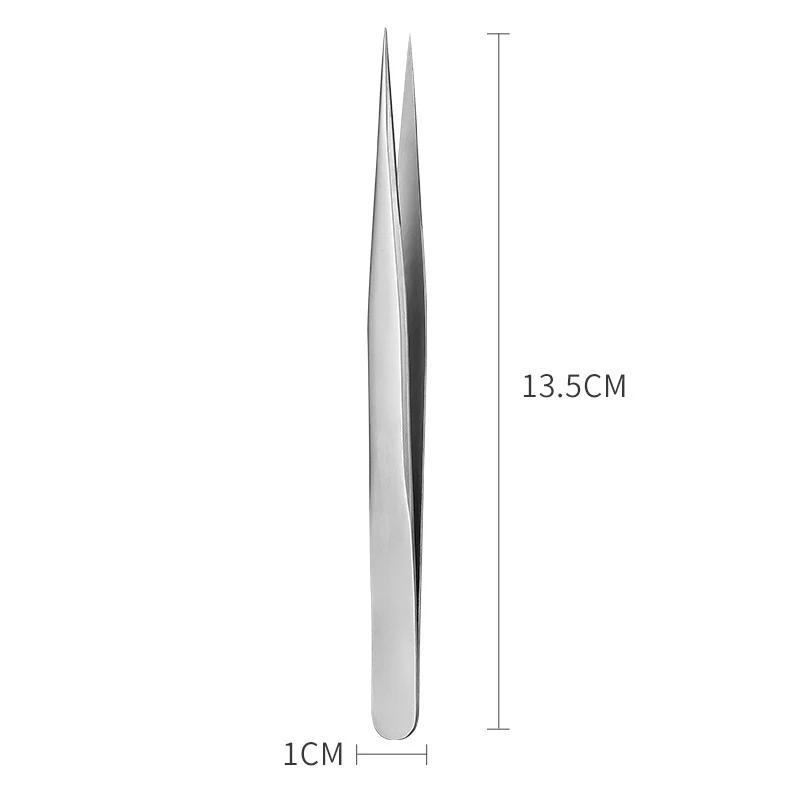 1PC Rainbow Eyelashes Tweezers Anti-static Eyelash Extension Tweezer Fan Lash Eyebrow Tweezers Curved Straight Excellent Closure