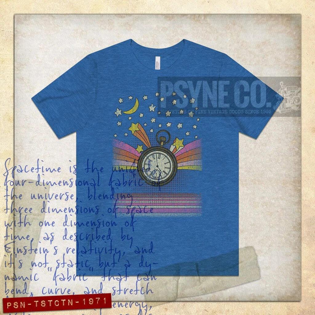 

The Spacetime Conundrum 1971 Vintage Men s T shirt 4XL