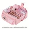 Large Capacity Pencil Case - Durable, versatile tabletop storage box for boys and girls, portable study and work stationery box