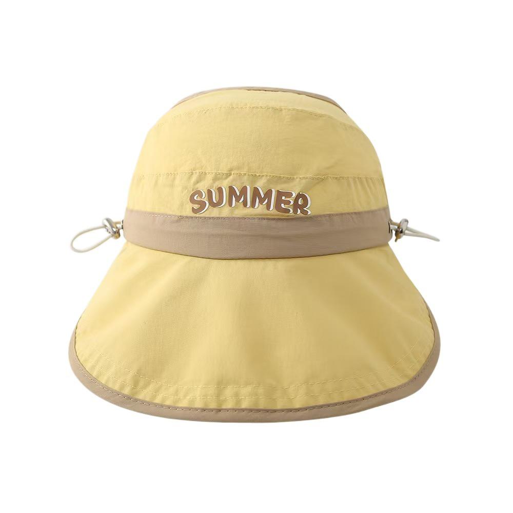 Quick-dry Kids Empty Top Cap Breathable Children Sunshade Hat Soft Baby Sun Hat Travel