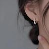 925 Sterling Silver Pearl Stud Earrings, Elegant 2024 Hot-Selling Women's Jewelry