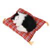 Cute Simulation Sleeping Cats Car Ornaments Car-styling Home Decoration Dashboard Decoration Lovely Plush Kittens Doll Toy